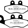 FA353HH EBC BRAKES Double-H™ тормозные колодки APRILIA, DERBI, GILERA, KEEWAY, PIAGGIO, VESPA