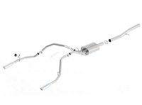 140571 Выпускная система BORLA Настроенный выпуск 2014+ Chevrolet/GMC Silverado/Sierra 1500 6.2 S-TYPE (раздвоенная)