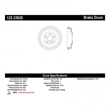 122.33020 Тормозные диски Premium VOLKSWAGEN зад 