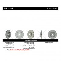 125.34166 Тормозные диски Premium MINI перед