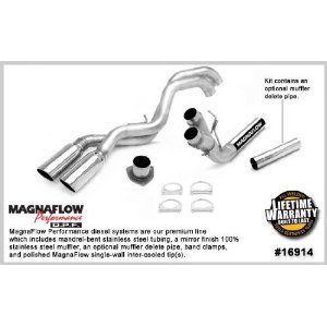 16914 Magnaflow Настроенный выпуск CATB GM Duramax 4" 
