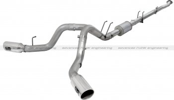 49-03066-P Afe Power Выхлопная система от Down-Pipe (DP-Back) 4.0" DP-Back Ford Dsl Trk 11-14 V8-6.7L насадки хром 
