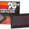 33-5060 K&N Фильтр нулевого сопротивления 2017 SUBARU BRZ 2.0L