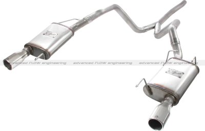 49-43047 Afe Power Выхлопная система Cat-Back Ford Mustang 05-09 V6-4.0L (раздвоенный) 