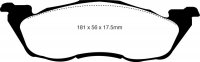 DP71276 EBC Brakes Greenstuff Тормозные колодки DODGE Dakota