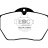 DP1062 EBC Brakes Ultimax2 Тормозные колодки перед  HOLDEN Vectra; LOBINI H1; OPEL Calibra, Vectra; SAAB 900, 9-5; VAUXHALL Calibra, Vectra