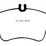 DP41365R EBC Brakes Yellowstuff Тормозные колодки перед MERCEDES-BENZ C (W203), C Coupe (CL203), CLC-Coupe (CLC203), CLK (C209), SLK (R171)