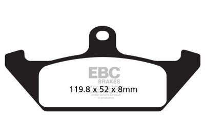 FA120 EBC BRAKES Organic тормозные колодки  CAGIVA 650 1985-1989 года выпуска