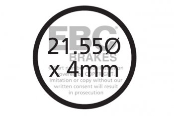 CFA339 EBC BRAKES Organic тормозные колодки 