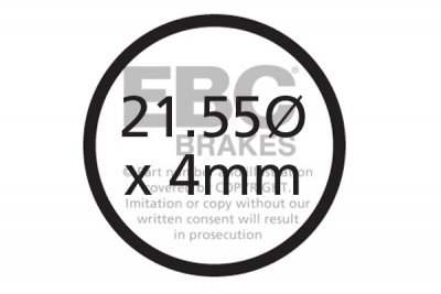 CFA339 EBC BRAKES Organic тормозные колодки 