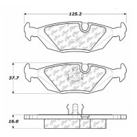 105.02790 Тормозные колодки Posi-Quiet Ceramic BMW