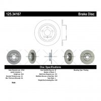 125.34167 Тормозные диски Premium MINI зад