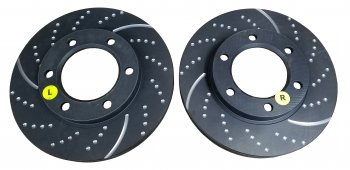 GD7696 EBC Brakes TGD тормозные диски зад FORD Mustang (6th Generation) выпуск 2015 — 2015 года
