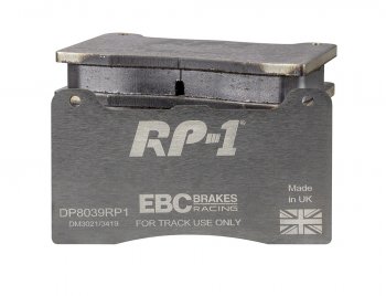 DP8039RP1 EBC Brakes Racing's RP-1™ Тормозные колодки суппорт STOPTECH ST-42, WILWOOD Dynalie / Midilite 
