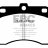 DP685 EBC Brakes Ultimax2 Тормозные колодки перед  DAIHATSU Domino, Hi-Jet; PERODUA Nippa; PIAGGIO Porter