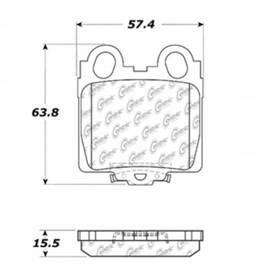 309.07710 StopTech Тормозные колодки Performance Pads   для: LEXUS 