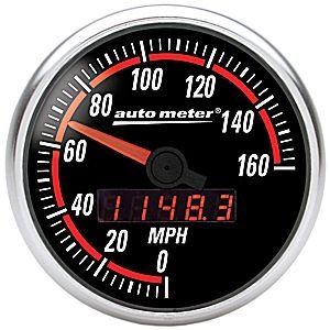 3-3/8" сподометр, 160 MPH, IN-DASH, ELEC, NEXUS AUTO METER #6488 SpeedometerElec. Programmable