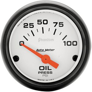 2" Давление масла, 0-100 PSI, SSE, PHANTOM AUTO METER #5727 Oil Pressure