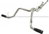 49-46014-B Afe Power Выхлопная система Cat-Back Toyota Tundra 10-14 5.7L (насадки черные-двойныеs)