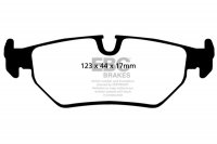 DP690/2 EBC Brakes Ultimax Тормозные колодки зад ASTON MARTIN DB7; DAIMLER Double Six, Sovereign; JAGUAR XJ12, XJ6, XJR-S, XJS; MARCOS Marcos; MINI Hatch; OPEL Corsa