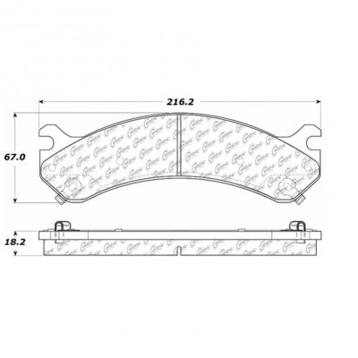 309.07840 StopTech Тормозные колодки Performance Chevrolet, GMC Передние