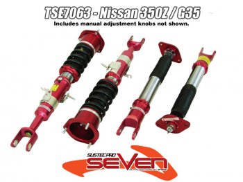 Sustec Pro SEVEN Infiniti, Nisan 350Z(Z33),G35 Coupe (V35)03-0710.0 / 10.0 - / -TSE7063