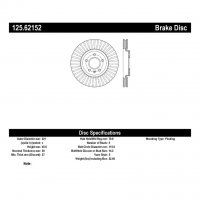 125.62152 Тормозные диски Premium CADILLAC перед