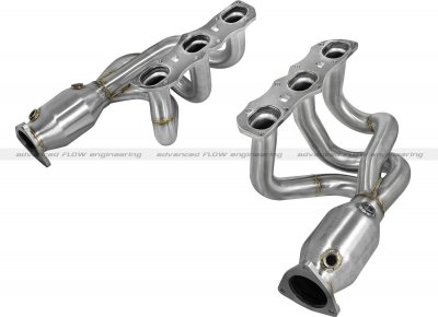 48-36401 Afe Power Коллектор спортивный Porsche C2S 991 12-14 H6-3.8L с катализатором 