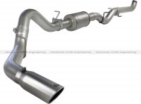 49-04001 Afe Power Выхлопная система от Down-Pipe (DP-Back) 4.0" DP-Back GM Dsl Trucks 01-07 V8-6.6L