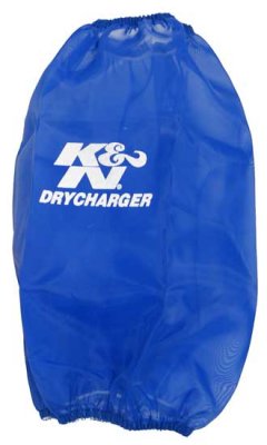 RC-3690DL K&amp;N Чехол фильтра DRYCHARGER для RC-3690, голубой PreCharger ® - K&N PreCharger является специально разработанным фильтром для того чтобы продлить интервал обслуживания K&N фильтра, при использование в очень пыльных условиях.
