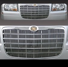 Решетка радиатора BLTN HOR CHY 300C 05 Bolt-On Billet Grilles[Chrysler]