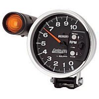 5" тахометр, 10,000 RPM, SHIFT-LITE & MEMORY, AG AUTO METER #233906