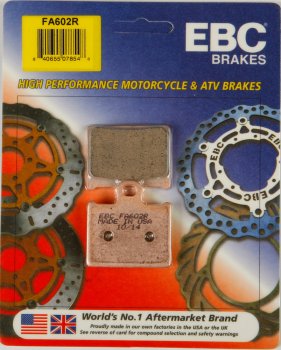 FA602R EBC BRAKES Organic тормозные колодки  HUSQVARNA CR; KTM 350, SX 2011-2012 года выпуска