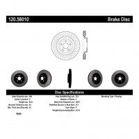 120.58010 Тормозные диски Premium DODGE, JEEP перед