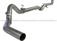 49-04001NM Afe Power Выхлопная система от Down-Pipe (DP-Back) 4.0" DP-Back GM Dsl Trucks 01-07 V8-6.6L