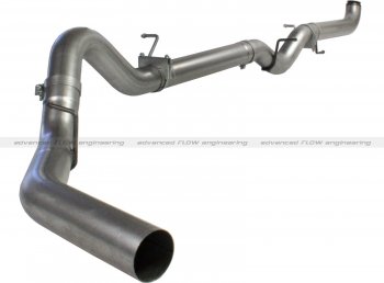 49-04001NM Afe Power Выхлопная система от Down-Pipe (DP-Back) 4.0" DP-Back GM Dsl Trucks 01-07 V8-6.6L 