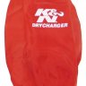 RC-3690DR K&N Чехол фильтра DRYCHARGER для RC-3690, красный