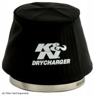 RU-5163DK K&N Чехол фильтра DRYCHARGER для RU-5163, черный