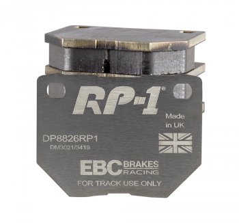 DP8826RP1 EBC Brakes Racing's RP-1™ Тормозные колодки зад MORGAN Plus 4; NISSAN 300ZX, Skyline (R32), Skyline (R33), Skyline (R34); SUBARU Impreza выпуска 1989-1998 года
