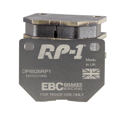 DP8826RP1 EBC Brakes Racing's RP-1™ Тормозные колодки зад MORGAN Plus 4; NISSAN 300ZX, Skyline (R32), Skyline (R33), Skyline (R34); SUBARU Impreza выпуска 1989-1998 года