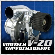 2G348-018 VORTECH V-24 X-TRIM приводной нагнетатель полированный 
