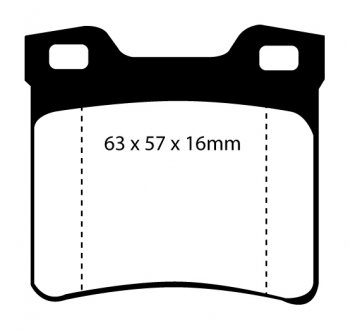 DP31048C EBC Brakes Тормозные колодки 