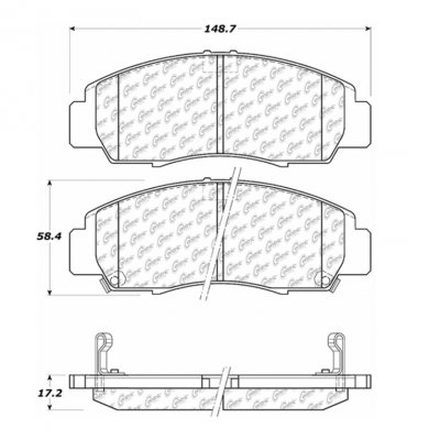 309.07870 StopTech Тормозные колодки Performance Pads HONDA,ACURA 