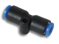 V32_2672 Fittings: straight union; fits 6mm tubing; Pneumatic Line Fitting 