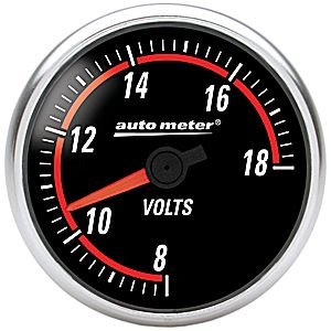 2-1/16" Вольтметр, 8-18 VOLTS, FSE, NEXUS AUTO METER #6491 Voltmeter
