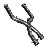 6015 KOOKS HEADERS 3" Вход x 2,5" OEM Выход 2V/4V Off Road (No Cats). Stainless Steel X Pipe For: 1999-2004. Используется только с коллектором Kooks для: FORD MUSTANG GT