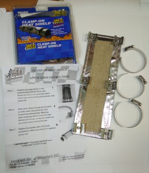 11650 THERMO TEC Термо-экран выпускной системы 10см Х 30см Размер: 10см Х 30см