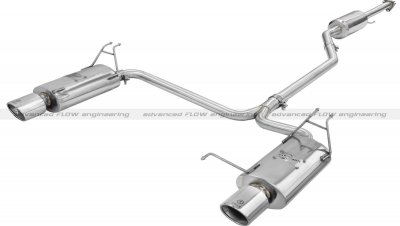 49-36612 Afe Power Выхлопная система Cat-Back Honda Accord Coupe 08-12 V6-3.5L 