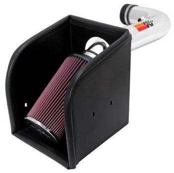 77-1529KP K&amp;N Холодный впуск для: 2002-2012 RAM RAM PICKUP 4.7L +6.8 HP @ 4743 RPM