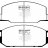 DP456 EBC Brakes Ultimax2 Тормозные колодки перед  LOTUS Eclat Excel, Esprit, Excel; TOYOTA Celica, Lucida